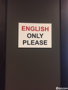 嚴格執行English Only Policy